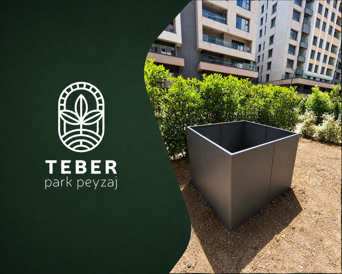 Peyzaj Metal Uygulamaları - TEBER Park Peyzaj tamamlanmış proje