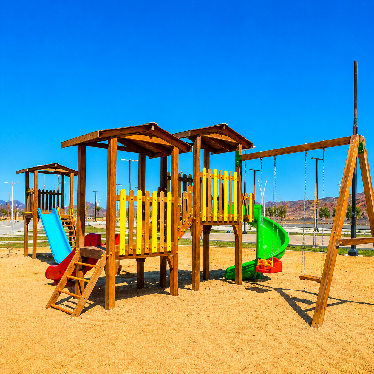 Suudi Arabistan Çocuk Oyun Grubu - TEBER Park Peyzaj